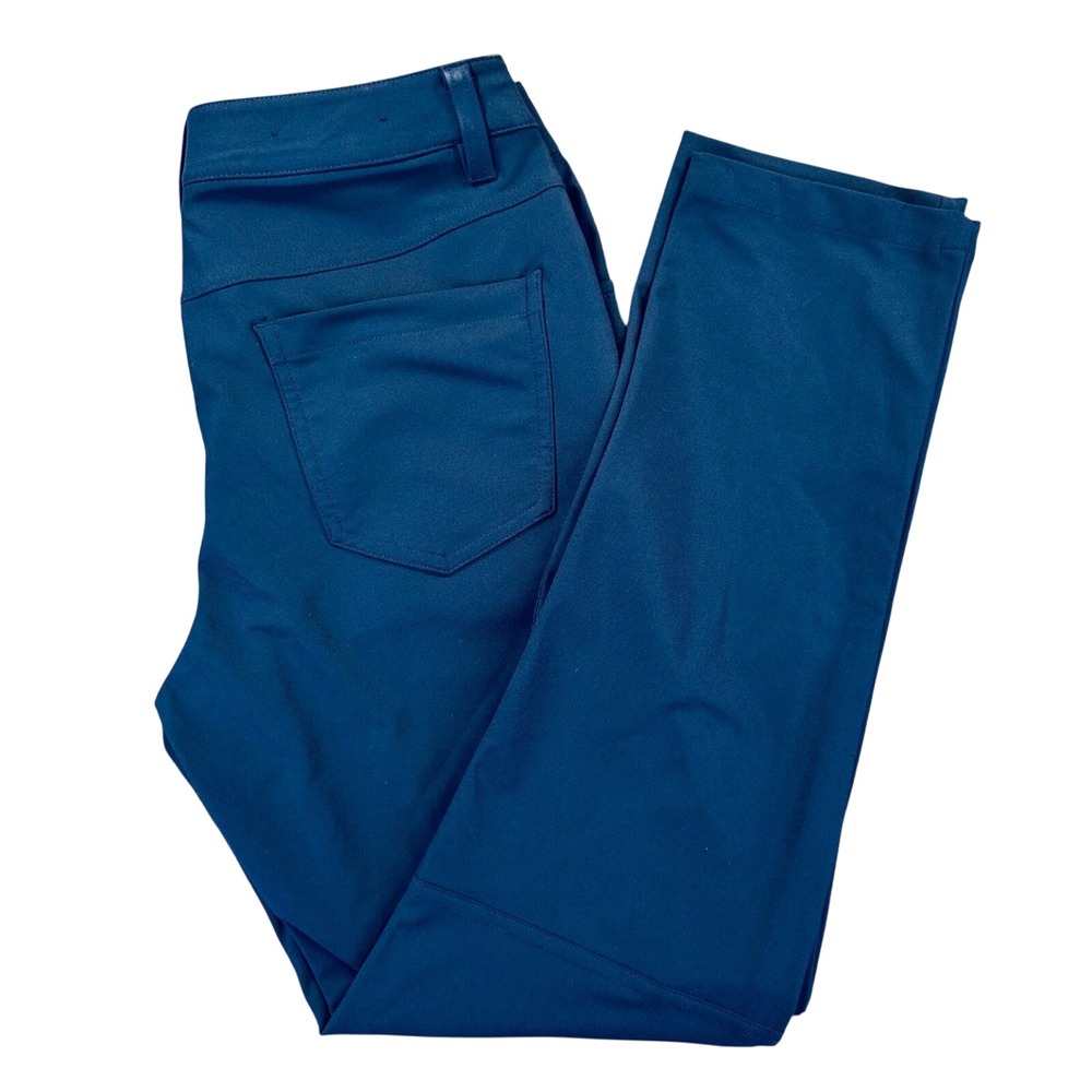 Lululemon ABC Slim-Fit 5 Pocket Pant Warpstreme Men's 28 Navy Blue Golf LM5AD9S